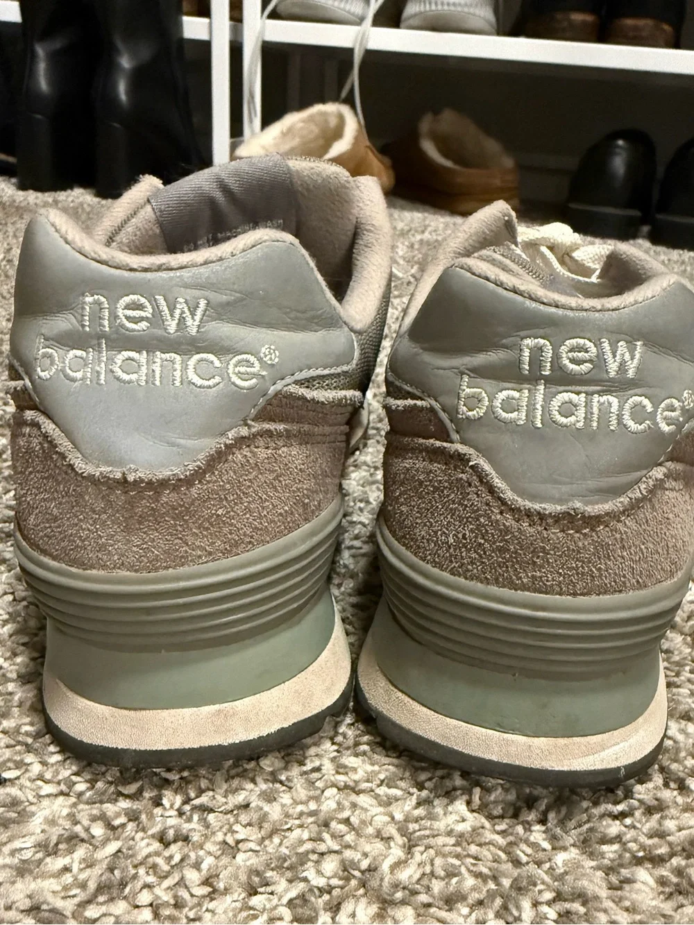 New Balance 574 Women's Sneakers in Gray
